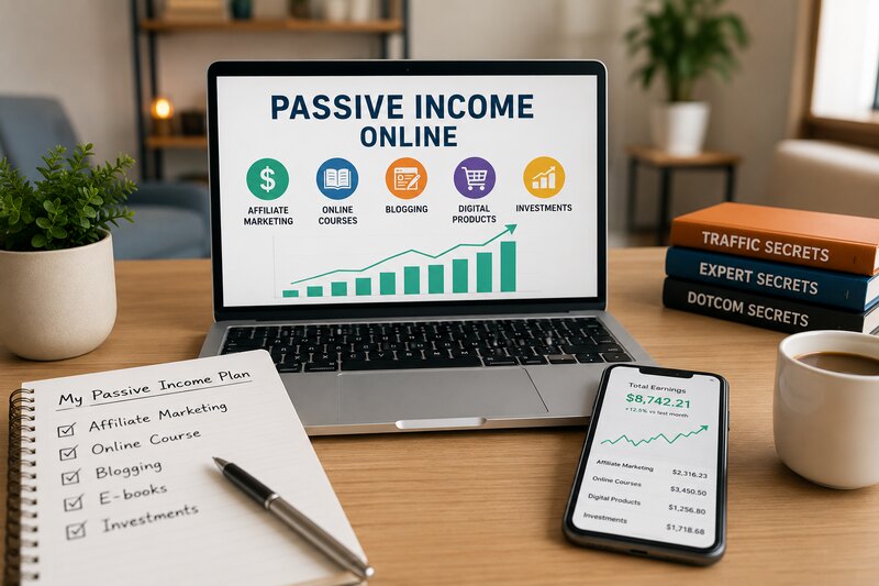 How to Create Online Passive Income Streams for Long-Term Financial Growth